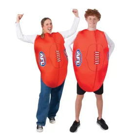 AFL Footy Tabard Costume - Adult