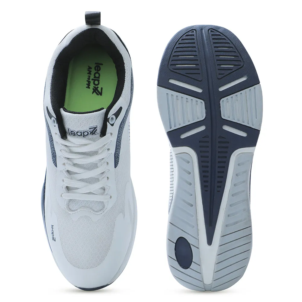 Leap7x Sports White Running Shoes For Mens EVELSTER-E By Liberty