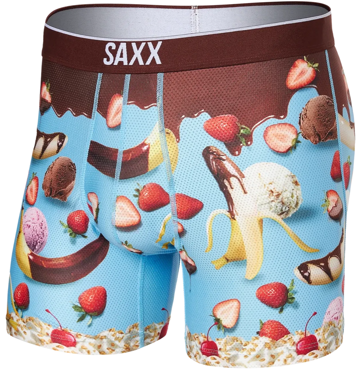 SAXX Volt Boxer Brief Two Scoops Light Blue