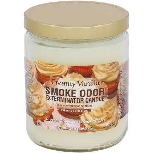 Smoke Odor Creamy Vanilla Candle