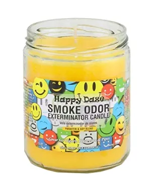 Smoke Odor Happy Daze Candle