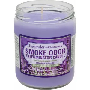 Smoke Odor Lavender with Chamomile Candle