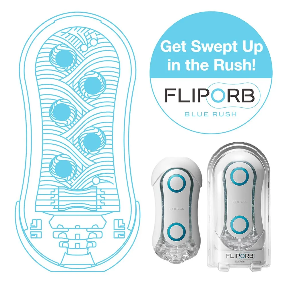 TENGA FLIP ORB RUSH Reusable Pussy Vagina Male Masturbator